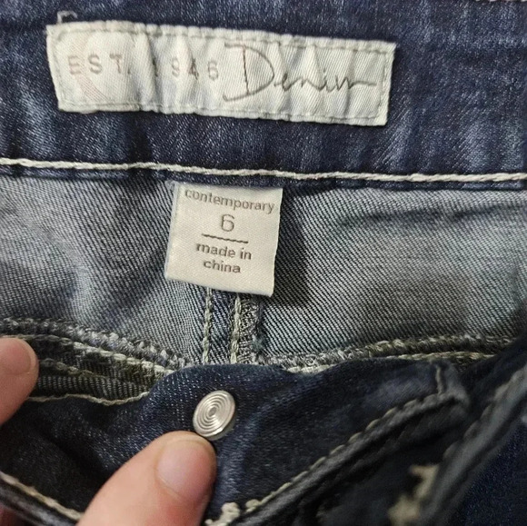 Est. 1946 denim size 6 NWOT - Picture 3 of 8